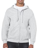 HEAVY BLEND™ ADULT FULL ZIP Kapucnis felső SWEATSHIRT Ash